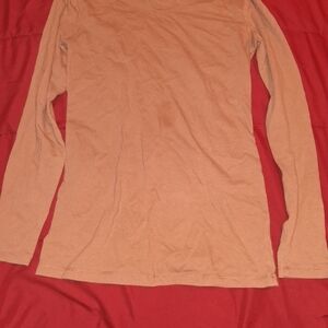 No Boundaries Tan Long Sleeve Tee